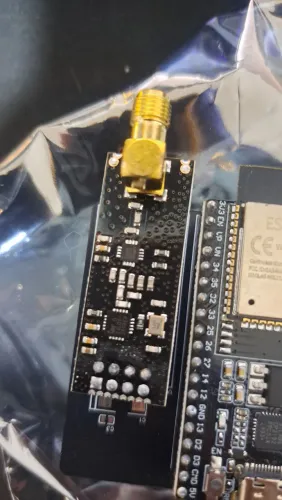 Placa ESP32 + 2x NRF24L01 PA/LNA 2.4GHz + 2 Antenas