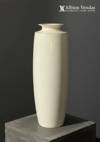 Vaso Branco Brilhante