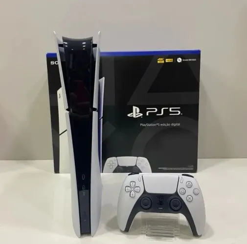Ps5 completo com caixa