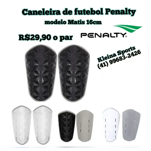 Caneleira de futebol penalty