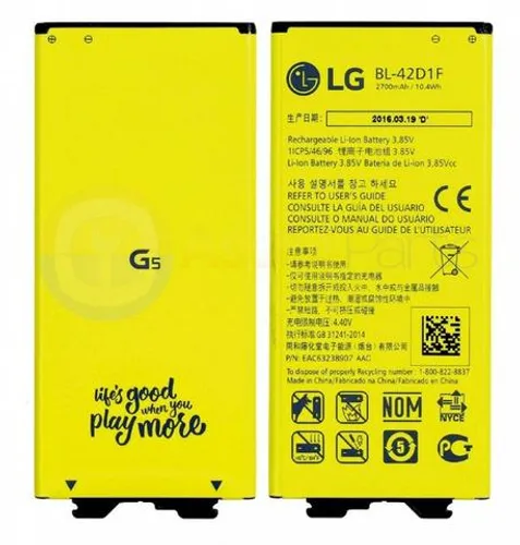 Bateria LG Bl42d1f G5 H840 H860 H820 G5 Original
