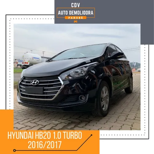 Sucata Hyundai HB20 Sedan 1.0 Turbo disponível para venda de peças