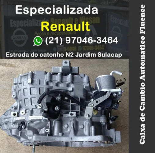 Caixa de Cambio Automático Renault Fluence.