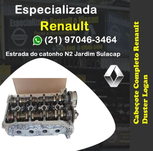 Cabeçote Completo Renault Duster/Logan