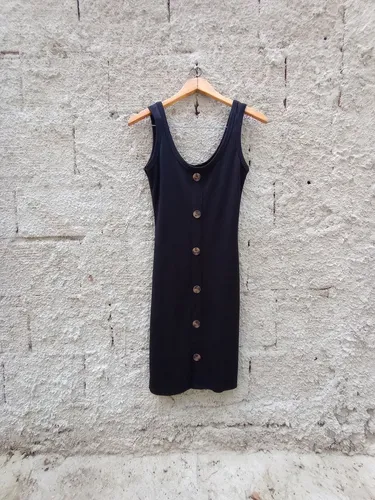 Vestido Canelado tam. P