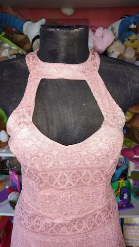 Vestido com Renda Festa Curto