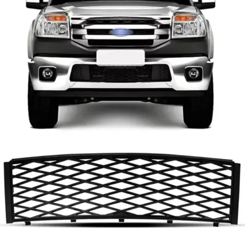 Grade Parachoque Ford Ranger 2010 à 2012 - Cd Cs - Central Preto - Loma