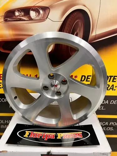 Rodas 18 linha Euro 3sdm marca brw furação 4x100