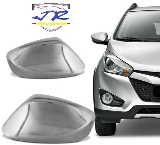 Par Apliques Retrovisores Cromados Hyundai Hb20 2013 2014 2015 2016 2017 2018 2019 