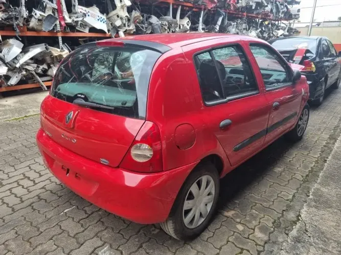 Peças usadas Renault Clio 2011 2012 1.0 16v flex 76cv câmbio manual
