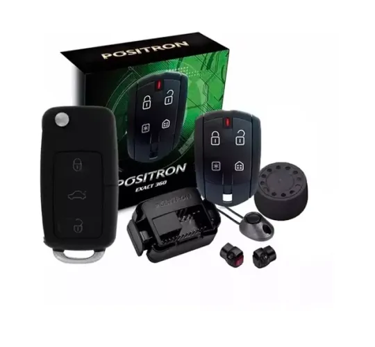 Alarme Positron Exact 360+chave Canivete Universal Linha Vw