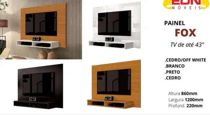 Painel de tv novo montagem grátis 