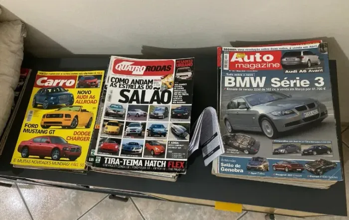 Revistas Automotivas Antigas