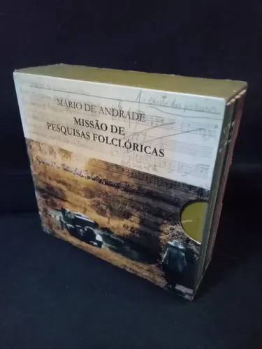 Box 6 CD Mario de Andrade Missão Pesquisas Folclóricas Música Tradicional Norte Nordeste