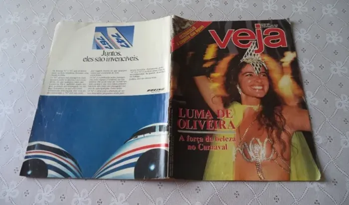 Revista Veja 17 Fevereiro 1988. A Força Da Beleza No Carnaval. Para Colecionadores
