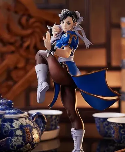 Boneca Chun-li Street Fighter anime cavaleiros do zodíaco Naruto goku