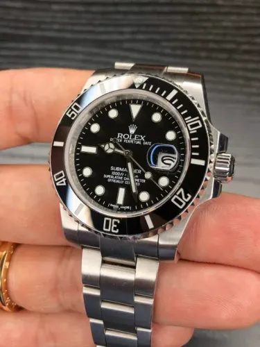 Rolex Submariner Black Eta 3035 Automático Premium