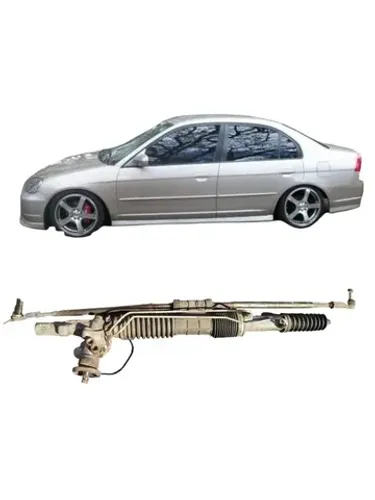 Caixa de direção Hidráulica com braços Honda Civic 2001/2006