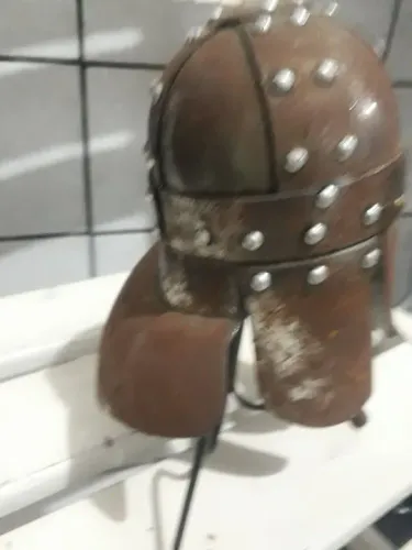 Capacete Medieval Antigo 20cm
