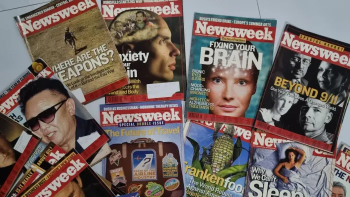 51 Revistas Newsweek - Anos 90 e 2000