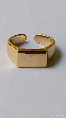 Anel de Luxo Jóias Folheadas