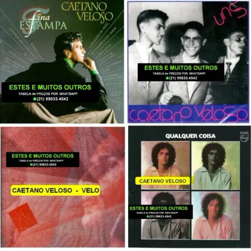 14 cds do Caetano Veloso