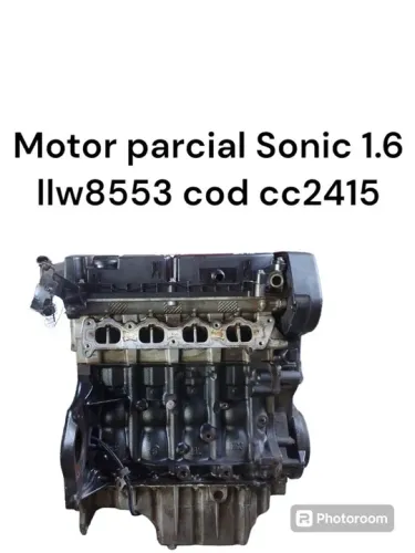 Motor parcial chevrolet sonic 1.6