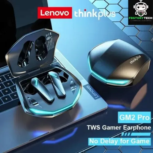 Fone Gamer Bluetooth GM2 Pró [ORIGINAL LENOVO]