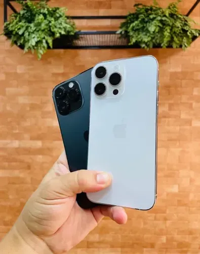 iPhone 12 pro maxx 128g com garantia - comece bem a semana 