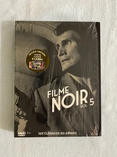 Box 3 DVDs Versátil: Filme Noir Vol. 5  (Edição Limitada com 6 Cards Exclusivos e luva)
