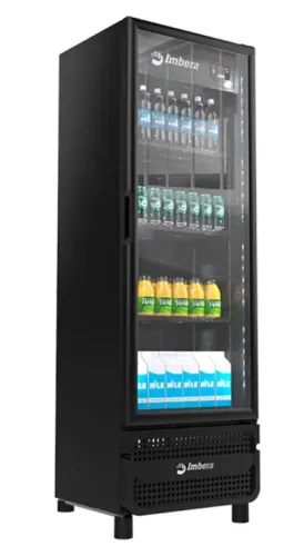 MB Visa cooler total black c/ led 450L Imbera