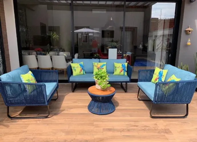 Conjunto de sofá para piscina