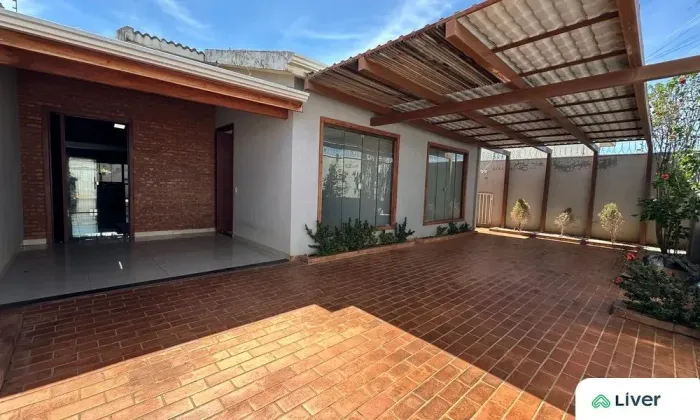 Casa de 03 Quartos para locação no Bairro Canaã, Avenida Paulo Campos, Rio Verde/GO.