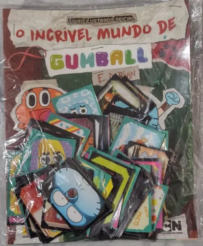 O Incrível Mundo de Gumball e Darwin - Álbum completo para colar