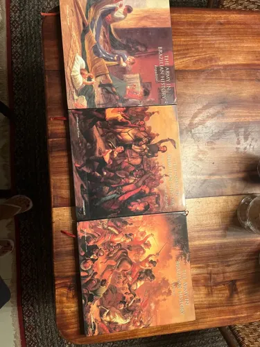 Conjunto de livros - The Army in Brazilian History (3 volumes) 