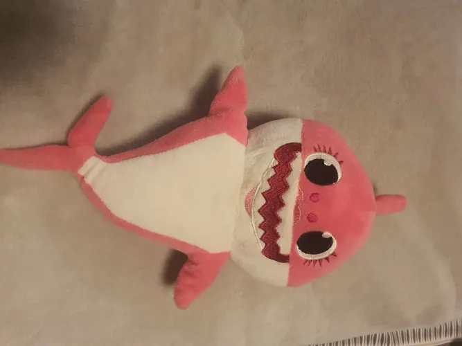Pelúcia Baby Shark Rosa