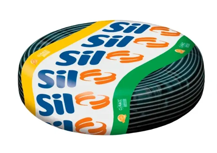 Cabo Fio flexivel SIL 16mm PRETO 100metros