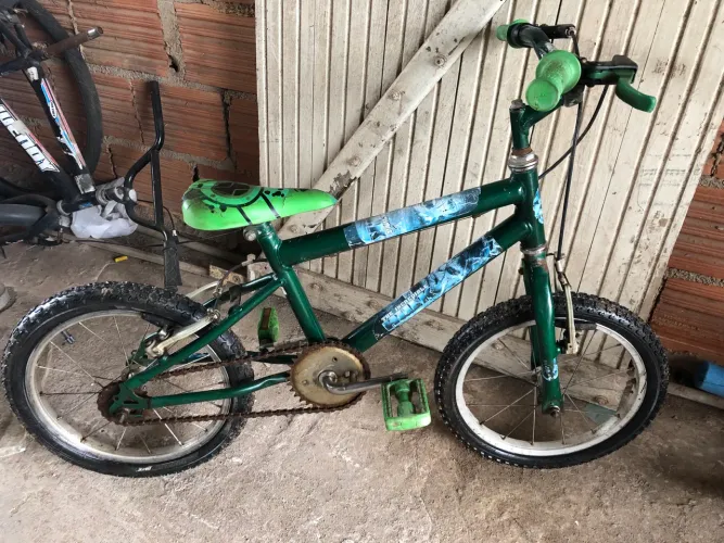 Bicicleta do hulk