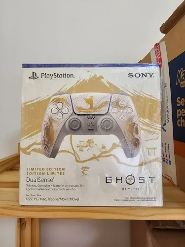 Controle ps5 edição limitada Ghost of Yotei.