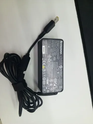 Carregador Lenovo 45W Original USB amarelo ?