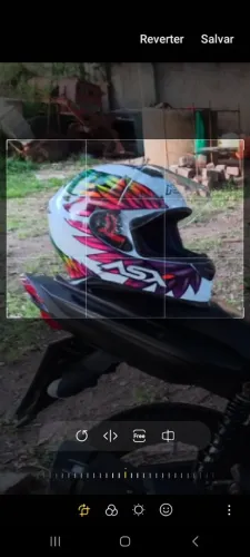 Capacete moto asx