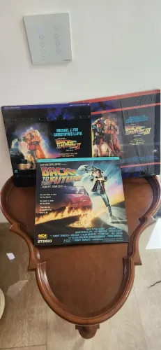 RARO Coletanea Back to the Future Laser Discs