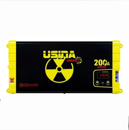Fonte e carregador Usina Smart Conect 200A