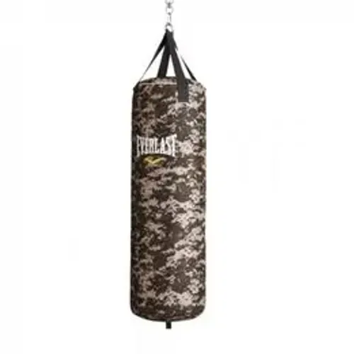Saco de Pancadas Cheio Everlast Camuflado 30kg - Alta Performance Artes Marciais! 