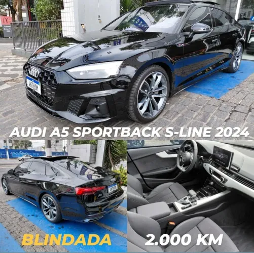 Audi A5 Sportback 2024 Blindada- 2000 KM 