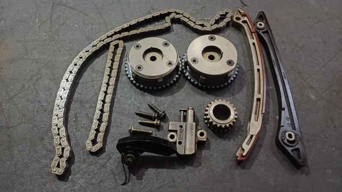 Corrente e polias do motor Land Rover Evoque 2.0 turbo