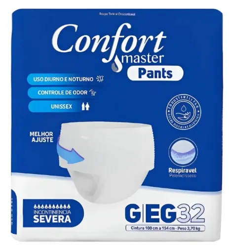 Fralda UNISEX CALCA (shots) Confort Master