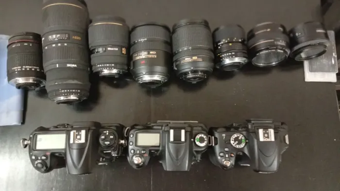Lentes e Câmeras semi-profissionais