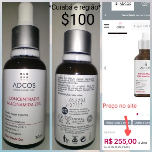 CONCENTRADO NIACINAMIDA 20% ADCOS