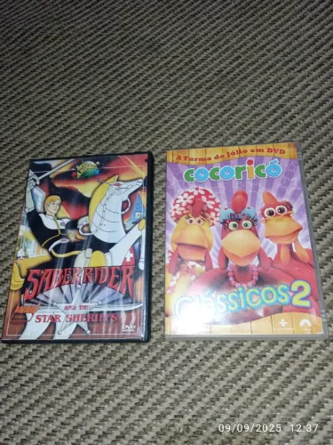 DVD Cocoricó clássicos 2 + Saber Rider